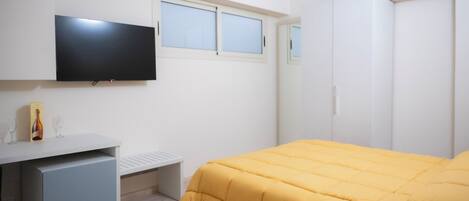 Double Room, City View | In-room safe, desk, laptop workspace, blackout drapes