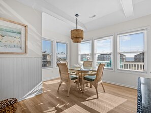 Dining - Above The Tide | Oceanview Condo & Pool (Emerald Isle)