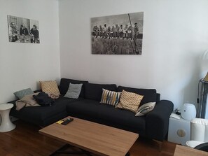 Fernseher, Kamin