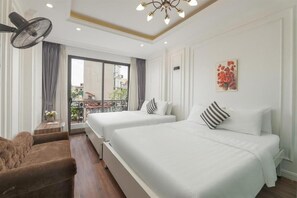 Quadruple Room, City View | Free WiFi - Ha Noi Miah Boutique Hotel  (HA NOI)