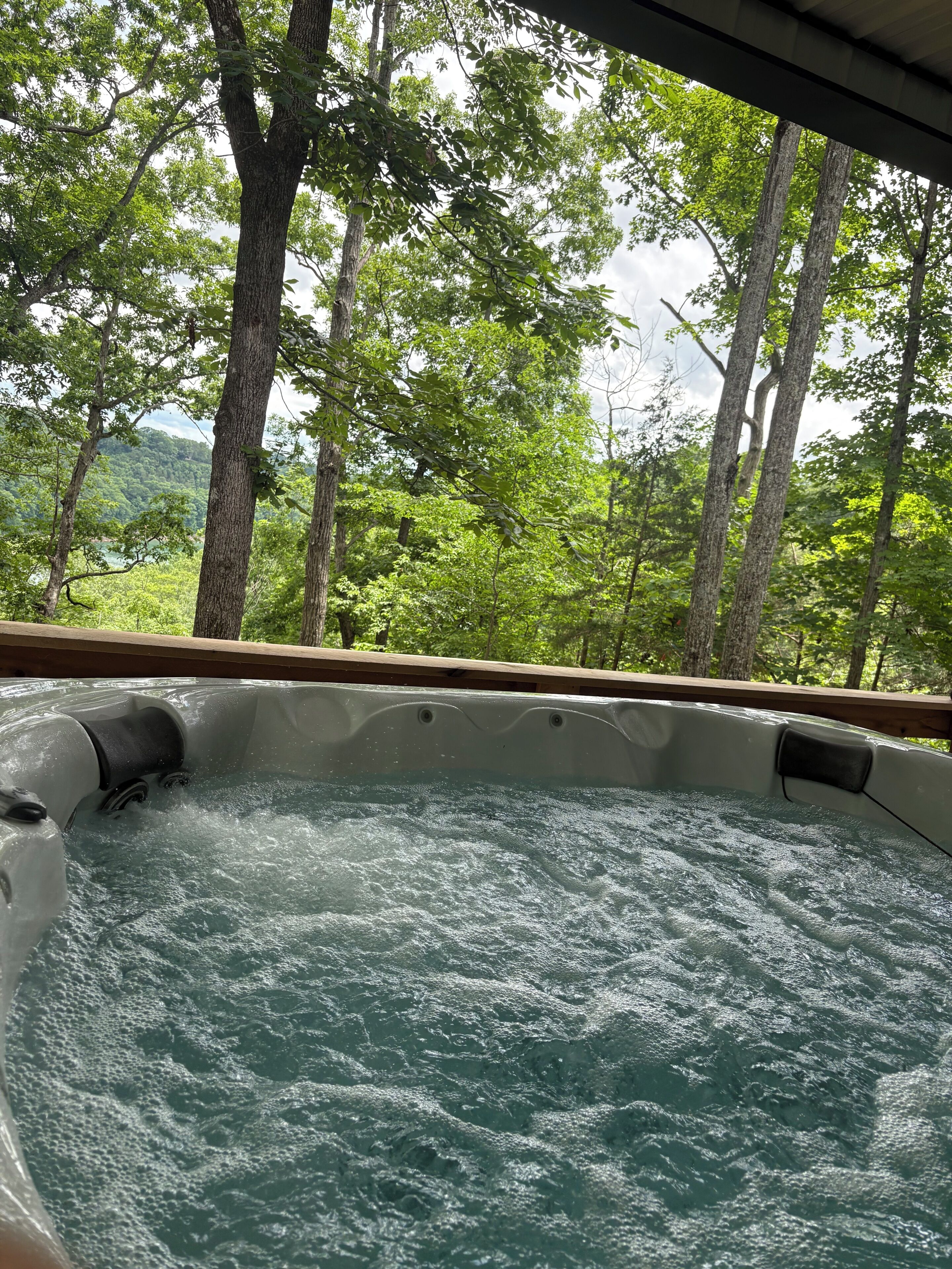 Bain à remous extérieur