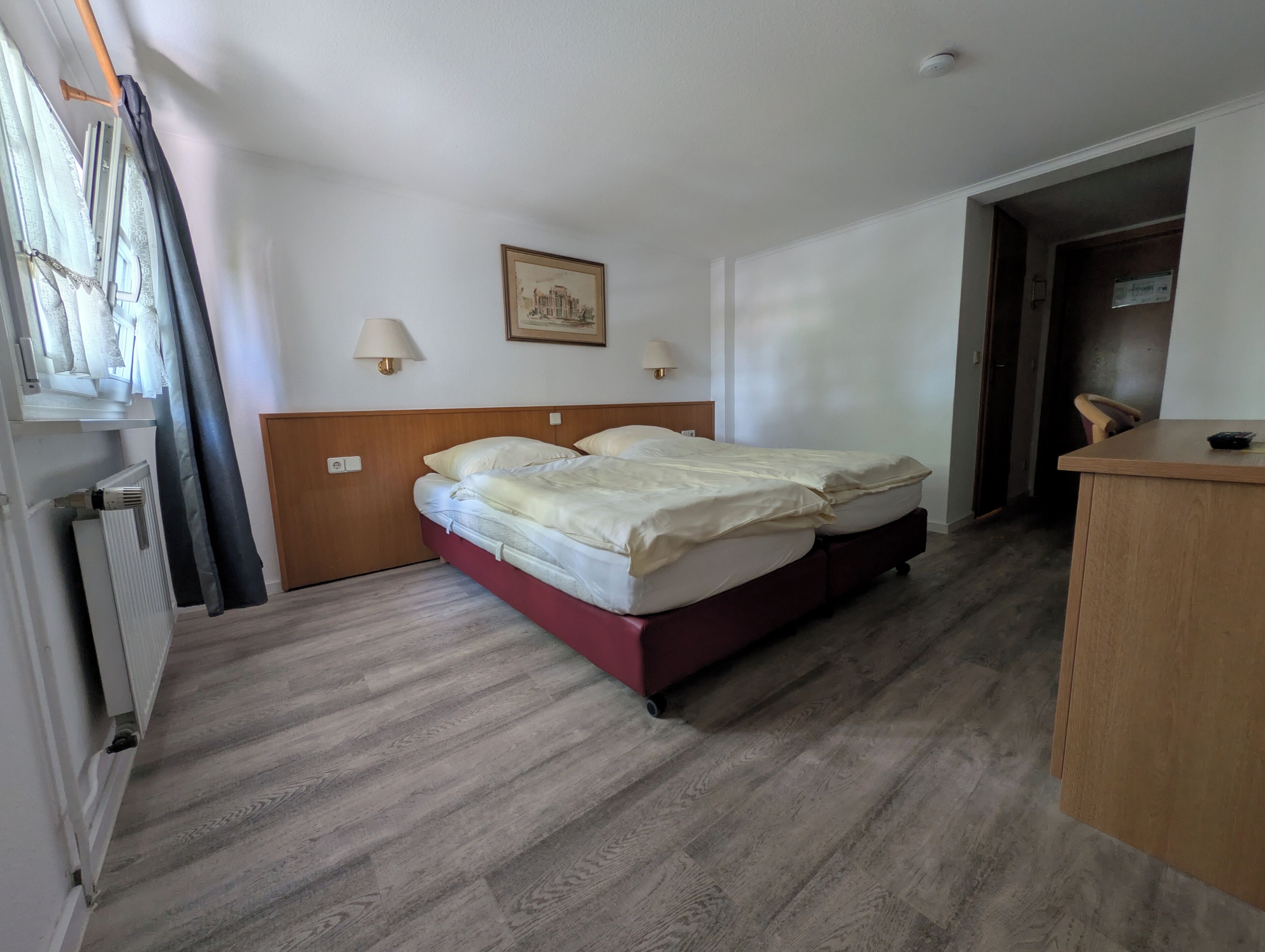 Standard-Doppel- oder -Zweibettzimmer, Blick auf den Innenhof