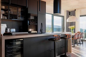 Fridge, microwave, oven, stovetop - Villa Lapis, Hvar Island (Stari Grad)