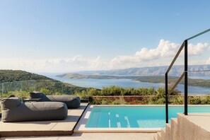 Outdoor pool, a heated pool - Villa Lapis, Hvar Island (Stari Grad)