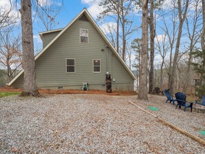 Property grounds - Hideaway at Turtle Rock - secluded cove and year-round water! (Arley)