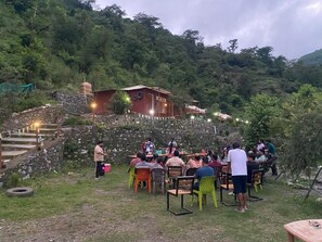 Outdoor dining - Aquatic resort (Chakrata)