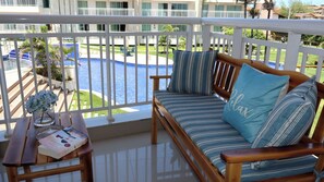 Terrace/patio - Apartment near the beach park. (Aquiraz)