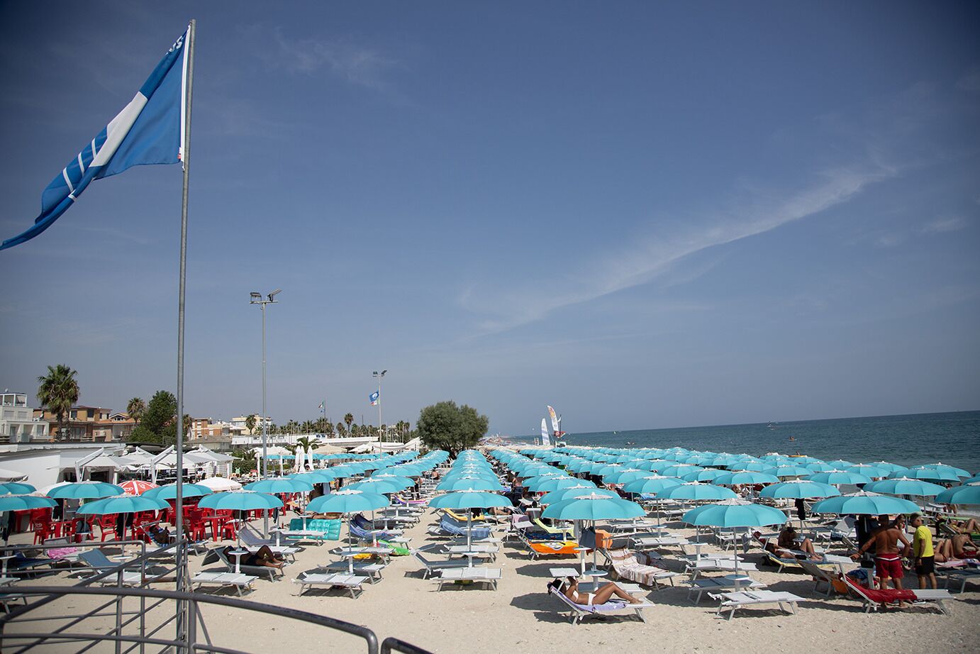 In Strandnähe, Liegestühle