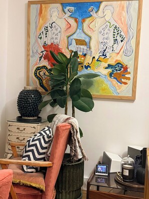 Dormitorio compartido, 1 habitación, fumadores, patio | Interior