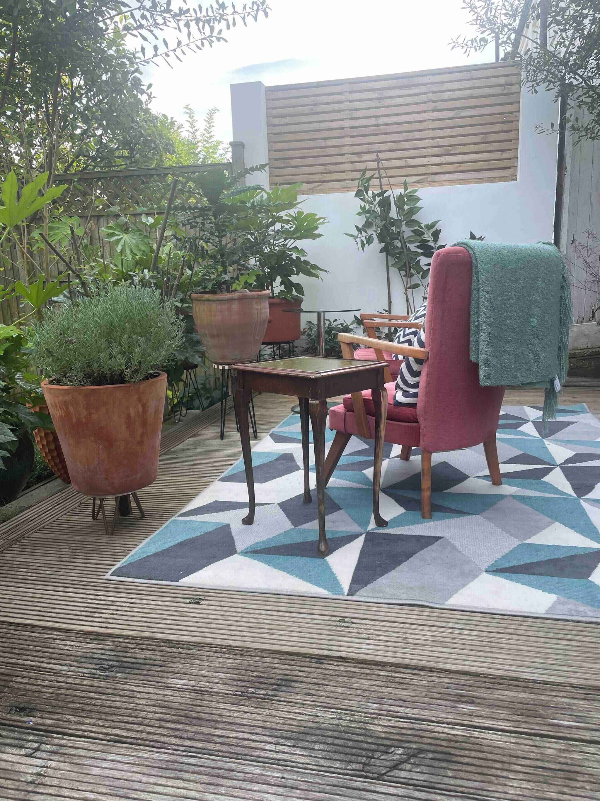 Dortoir Partagé, 3 chambres, fumeurs, patio | Terrasse/Patio