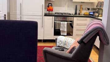 Shared Dormitory, 1 Bedroom, Smoking, Patio | Private kitchen