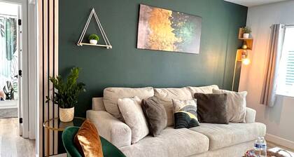 Escape Here! Convenient Location Stylish 2BR • A/C • 100's of Channels & Parking