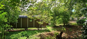 Exterior - Wellness break in a caravan - Nordic sauna & cold bath, nature and calm (Locunolé)