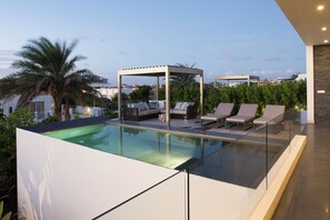 Outdoor pool - Villa Royale design villa with private pool, gym and gameroom (Jan Thiel)