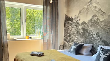 2 Schlafzimmer, Zimmersafe, Bügeleisen/Bügelbrett, Reisekinderbett