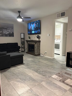 Living area - North Valley 3-bedroom townhome (Albuquerque)