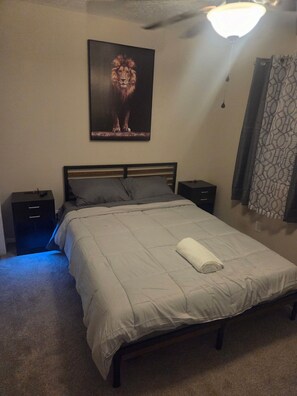 3 quartos, berço de viagem, Wi-Fi (sobretaxa), roupa de cama