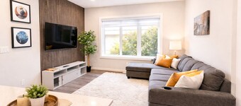 NorthEdge Suites Peaceful 3-bedroom townhome in charming Leduc neighborhood