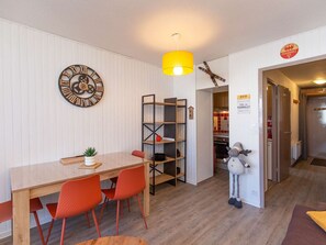 Dining - Studio cabin 5 pers, near slopes, La Mongie (La Mongie)
