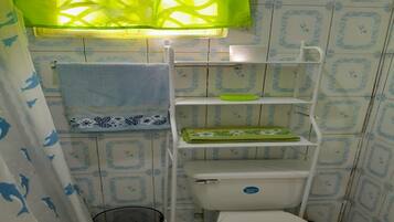 Towels, soap, toilet paper