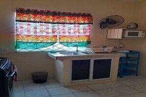 Private kitchen - Private and  cozy 1 bedroom 1 bathroom apartment (Montego Bay)