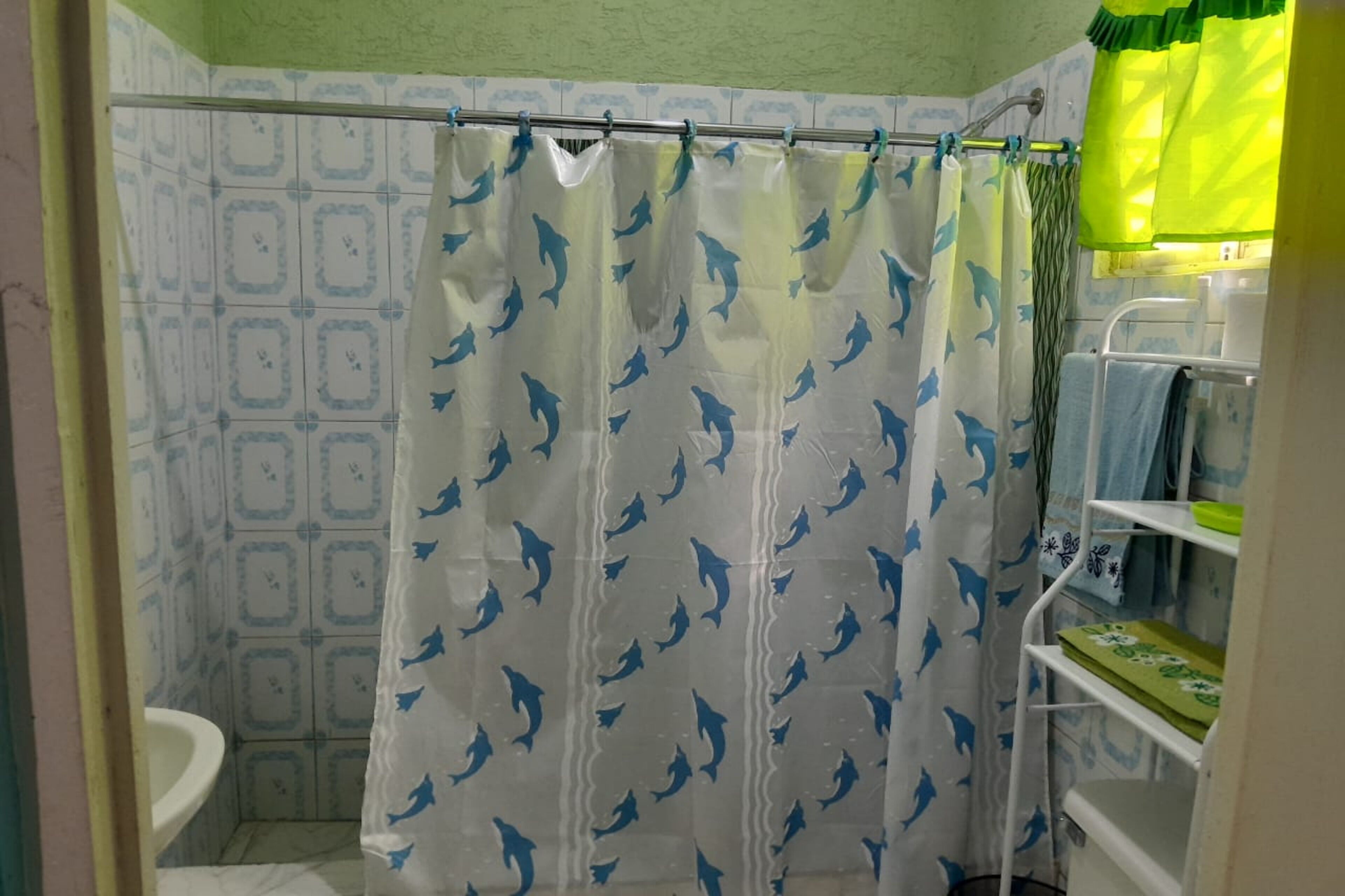 Towels, soap, toilet paper