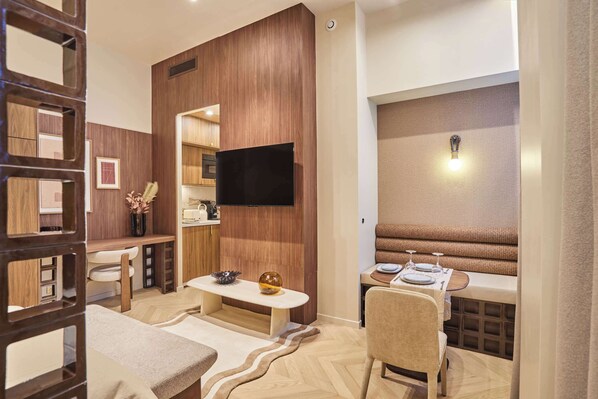 1 غرفة نوم ومكتب ومكواة/لوح كي وواي فاي