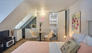 1 Schlafzimmer, Bügeleisen/Bügelbrett, WLAN, Bettwäsche