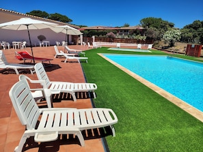 Pool - Five minutes from the beach, EightA cottage in private family village (Portoscuso)