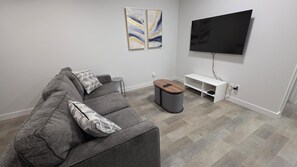 Living area - Beautiful 2 Bedroom Cozy Suite in Seton near YMCA (Calgary)