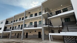 Fassade der Unterkunft