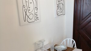 Dining - So close to caldera cliff ,Sea view studio No3 (Thira)