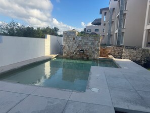 Pool - 2-BEDROOM APARTMENT IN 2nd FLOOR  PACEFUL ISLA MUJERES, WITH AC AND POOL (Isla Mujeres)