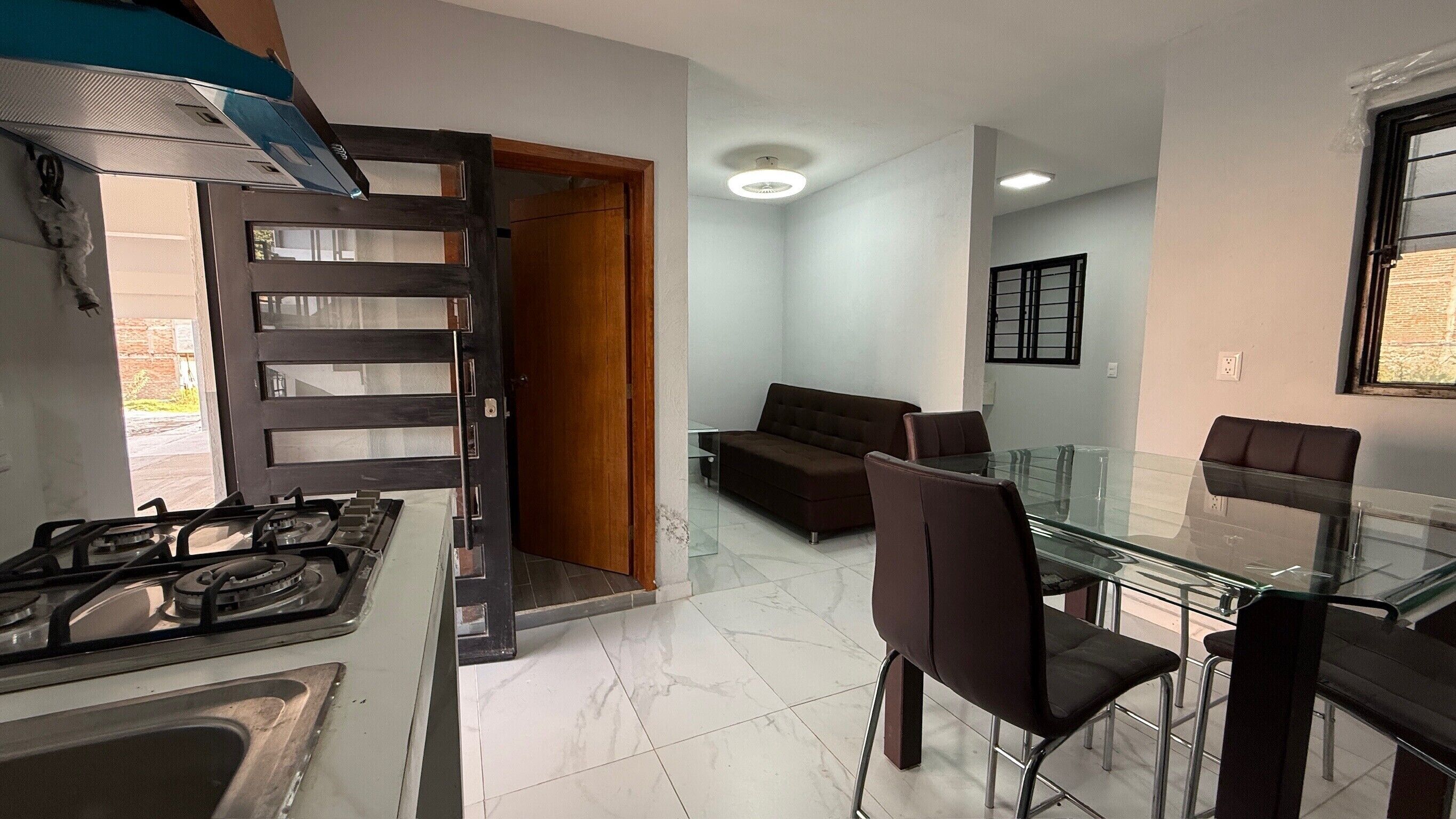 公寓, 2 間臥室, 露台, 地面 | 用餐區