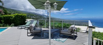 Appartement spacieux avec superbe vue à Saint Leu - La Réunion