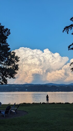 Serene Lake Home with 200' of lakefront in the backyard