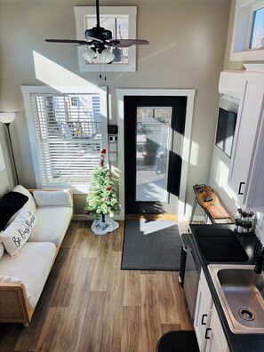 Interior - Pet friendly tiny house on 2+ acres in Big Sandy, Tennessee (Big Sandy)