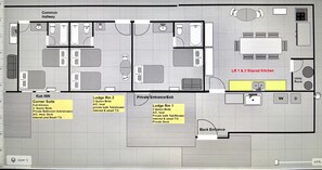 مخطط تصميم الطابق