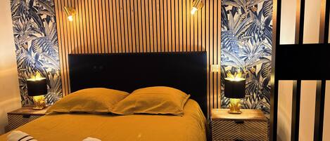 2 chambres, fer et planche à repasser, accès Internet, draps fournis