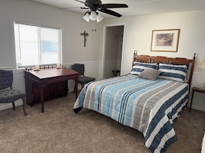 2 habitaciones, escritorio, wifi gratis y ropa de cama