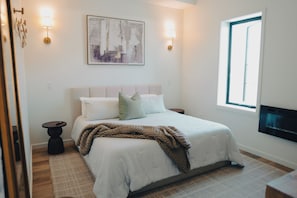 Caja de seguridad en la habitación, wifi gratis y ropa de cama 