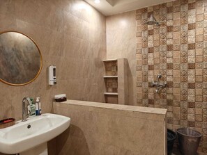 Shower, hair dryer, bidet, towels - Peaceful place for stay, Property is in heart of kashi, book now pay at property (Varanasi)