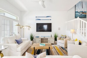 Smart TV - All Decked Out – Elegant Seacrest Beach Home with Private Beach Access (Seacrest Beach)