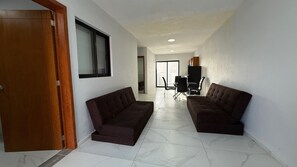 Classic Apartment, 3 Bedrooms, Patio, Courtyard View | Living area - Residencia Gran Coyula Orange 510B (Tonala)