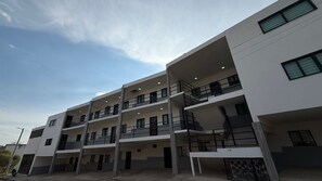 Façade de l’hébergement