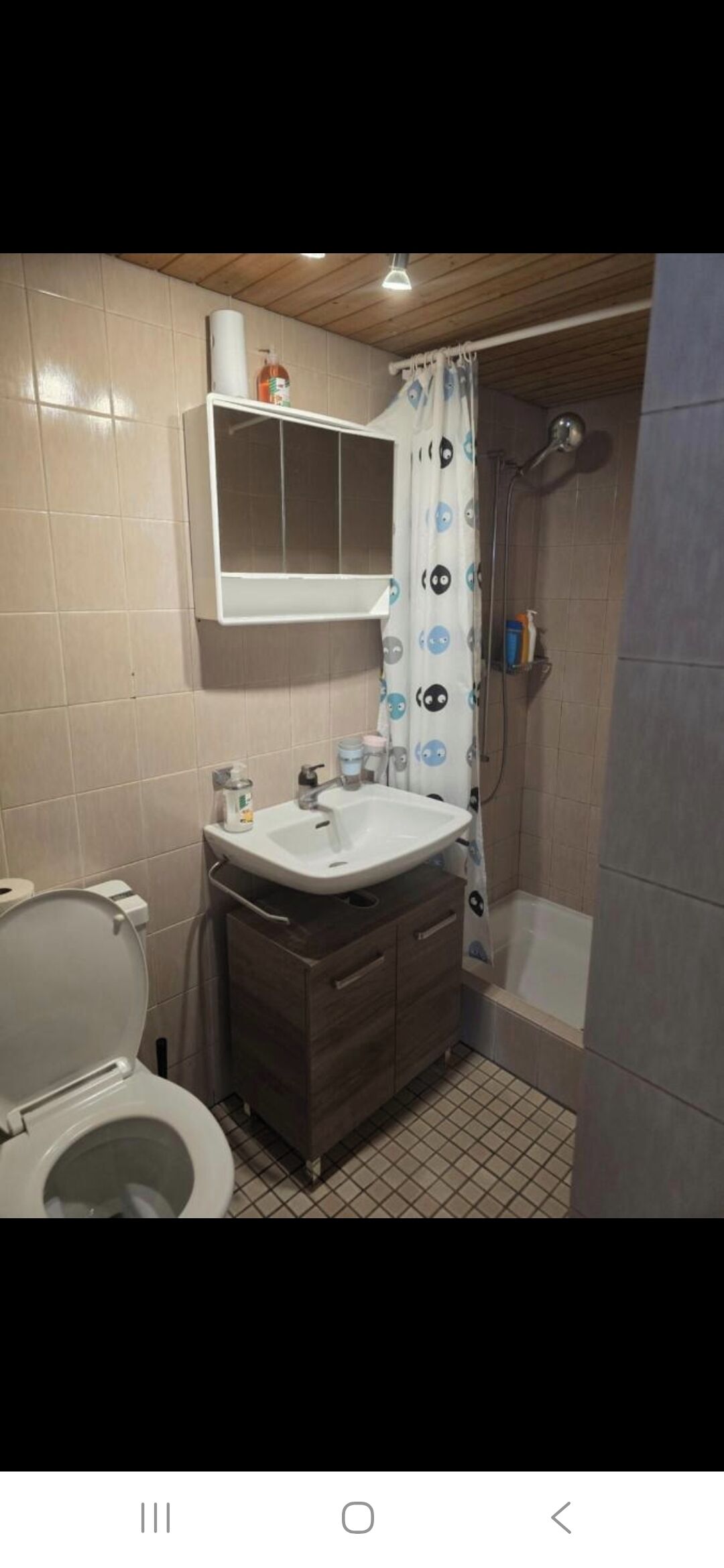 Doccia, asciugacapelli, asciugamani, sapone