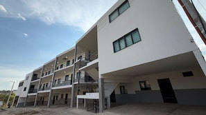 Fassade der Unterkunft