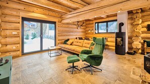 Smart TV, fireplace - Log cabin chalet WoidSinn (Spiegelau)