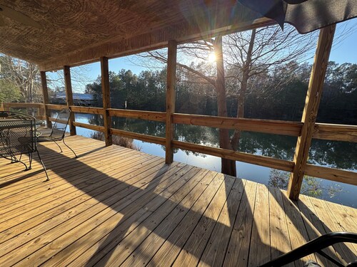 Country Lake Getaway.