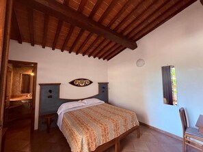Economy Double Room, Garden View | Desk, free WiFi